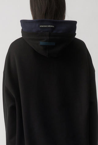 CLUB HOODIE - CARLTON BLUES - BLACK