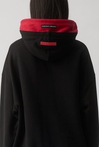 CLUB HOODIE - ESSENDON BOMBERS - BLACK
