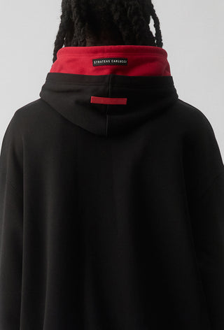 CLUB HOODIE - ESSENDON BOMBERS - BLACK