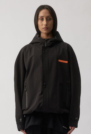 GWS GIANTS - SHORT WINDBREAKER JACKET - BLACK