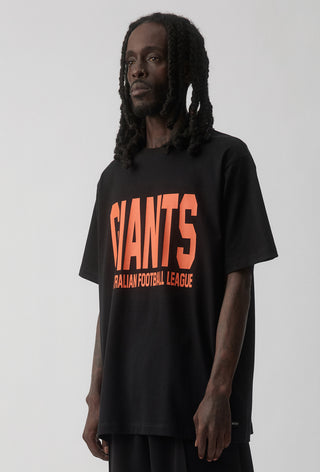 CLUB T-SHIRT - GWS GIANTS - BLACK