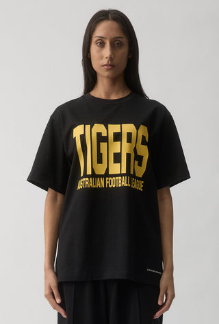CLUB T-SHIRT - RICHMOND TIGERS - BLACK