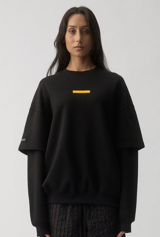 HIT LIST SWEATER - HAWTHORN HAWKS - BLACK