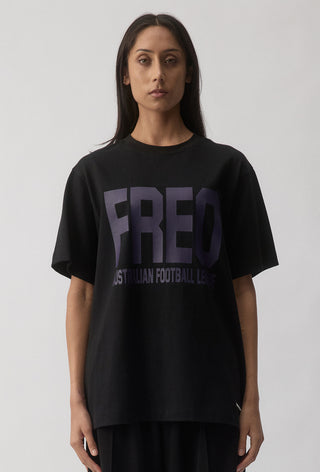 CLUB T-SHIRT - FREMANTLE DOCKERS - BLACK