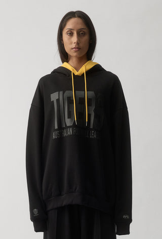 CLUB HOODIE - RICHMOND TIGERS - BLACK
