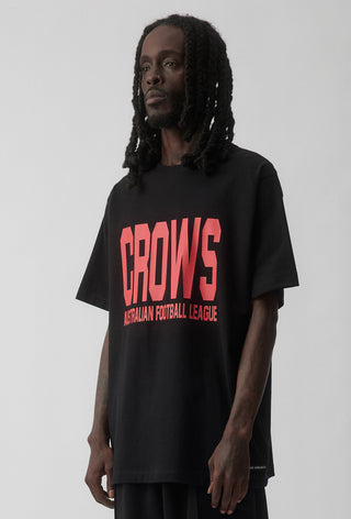 CLUB T-SHIRT - ADELAIDE CROWS - BLACK