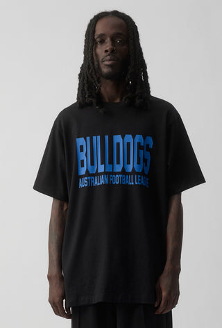CLUB T-SHIRT - WESTERN BULLDOGS - BLACK