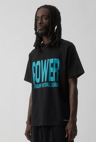 CLUB T-SHIRT - PORT ADELAIDE POWER - BLACK