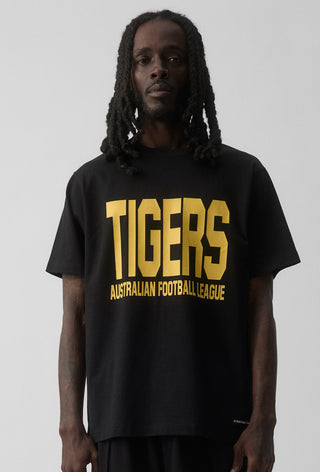 CLUB T-SHIRT - RICHMOND TIGERS - BLACK
