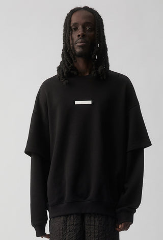 HIT LIST SWEATER - COLLINGWOOD MAGPIES - BLACK