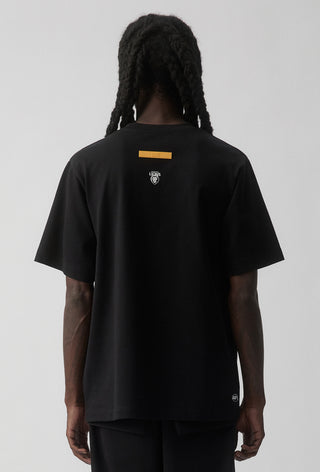 CLUB T-SHIRT - BRISBANE LIONS - BLACK