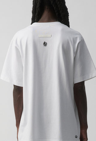 CLUB T-SHIRT - COLLINGWOOD MAGPIES - WHITE
