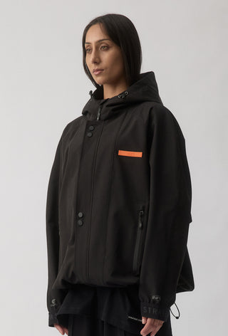 GWS GIANTS - SHORT WINDBREAKER JACKET - BLACK