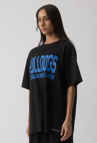 CLUB T-SHIRT - WESTERN BULLDOGS - BLACK