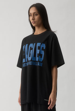 CLUB T-SHIRT - WEST COAST EAGLES - BLACK