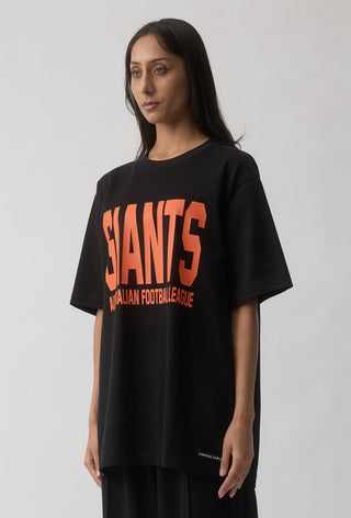 CLUB T-SHIRT - GWS GIANTS - BLACK