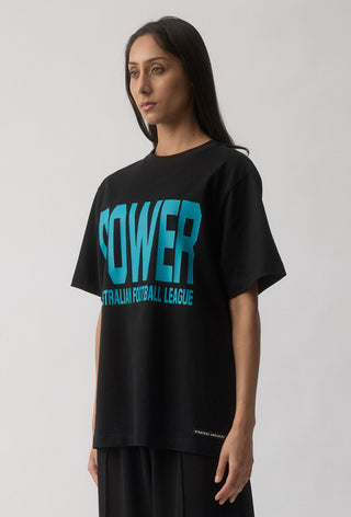 CLUB T-SHIRT - PORT ADELAIDE POWER - BLACK