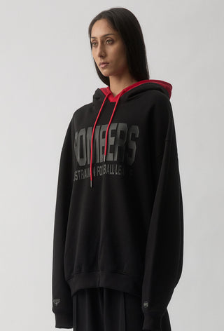 CLUB HOODIE - ESSENDON BOMBERS - BLACK