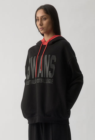 CLUB HOODIE - SYDNEY SWANS - BLACK