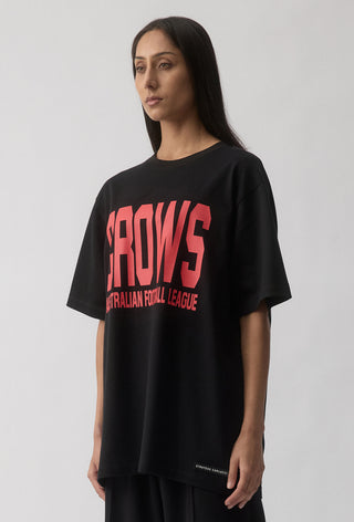 CLUB T-SHIRT - ADELAIDE CROWS - BLACK