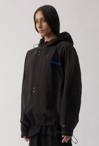 WEST COAST EAGLES - SHORT WINDBREAKER JACKET - BLACK
