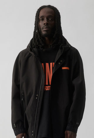 GWS GIANTS - SHORT WINDBREAKER JACKET - BLACK