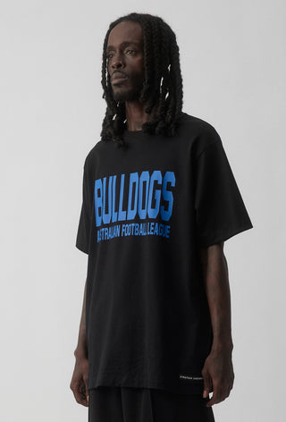 CLUB T-SHIRT - WESTERN BULLDOGS - BLACK