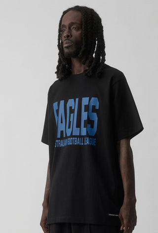 CLUB T-SHIRT - WEST COAST EAGLES - BLACK