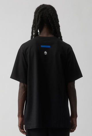 CLUB T-SHIRT - NORTH MELBOURNE KANGAROOS - BLACK