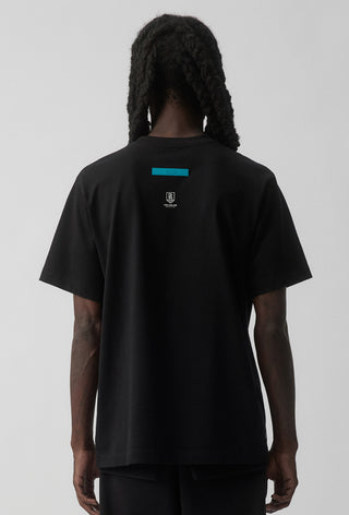 CLUB T-SHIRT - PORT ADELAIDE POWER - BLACK