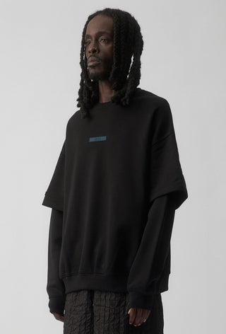 HIT LIST SWEATER - CARLTON BLUES - BLACK
