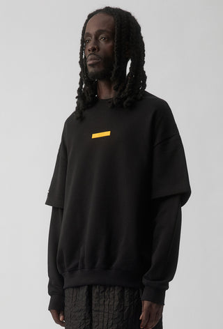 HIT LIST SWEATER - HAWTHORN HAWKS - BLACK