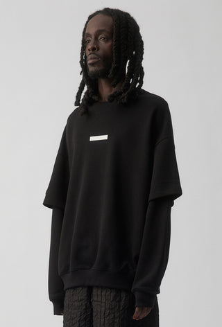 HIT LIST SWEATER - COLLINGWOOD MAGPIES - BLACK