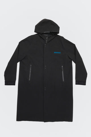 PORT ADELAIDE POWER - LONG WINDBREAKER JACKET - BLACK