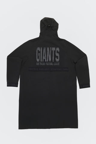 GWS GIANTS - LONG WINDBREAKER JACKET - BLACK