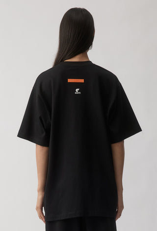 CLUB T-SHIRT - GWS GIANTS - BLACK