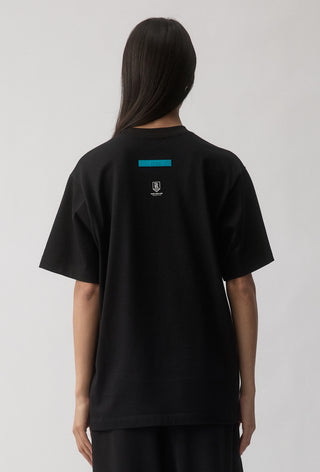 CLUB T-SHIRT - PORT ADELAIDE POWER - BLACK