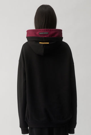 CLUB HOODIE - BRISBANE LIONS  - BLACK