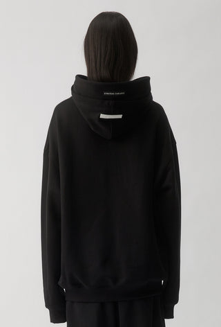 CLUB HOODIE - COLLINGWOOD MAGPIES - BLACK