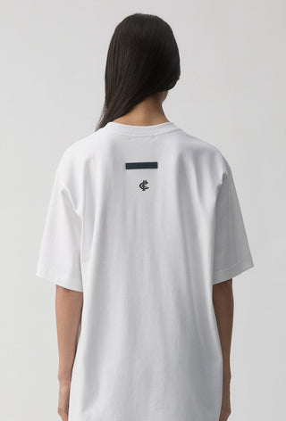 CLUB T-SHIRT - CARLTON BLUES - WHITE