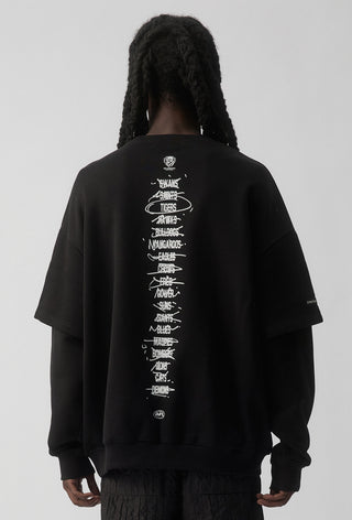 HIT LIST SWEATER - RICHMOND TIGERS - BLACK