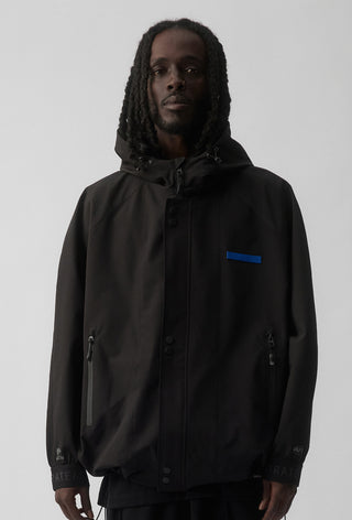 WEST COAST EAGLES - SHORT WINDBREAKER JACKET - BLACK