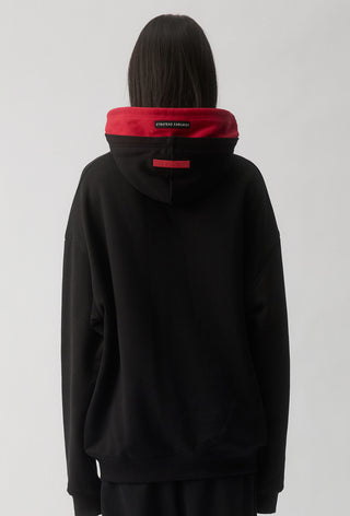CLUB HOODIE - ESSENDON BOMBERS - BLACK