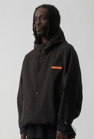 GWS GIANTS - SHORT WINDBREAKER JACKET - BLACK