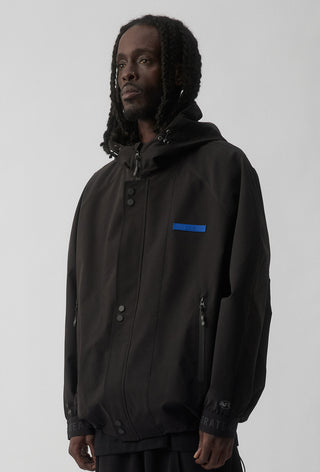 WEST COAST EAGLES - SHORT WINDBREAKER JACKET - BLACK