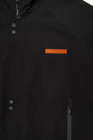 GWS GIANTS - LONG WINDBREAKER JACKET - BLACK