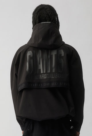 GWS GIANTS - SHORT WINDBREAKER JACKET - BLACK
