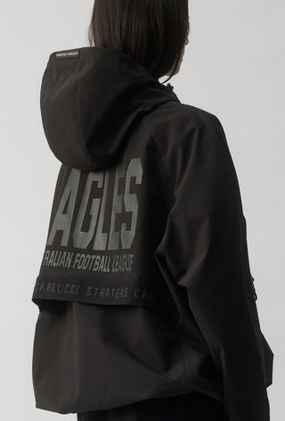 WEST COAST EAGLES - SHORT WINDBREAKER JACKET - BLACK