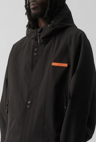 GWS GIANTS - SHORT WINDBREAKER JACKET - BLACK