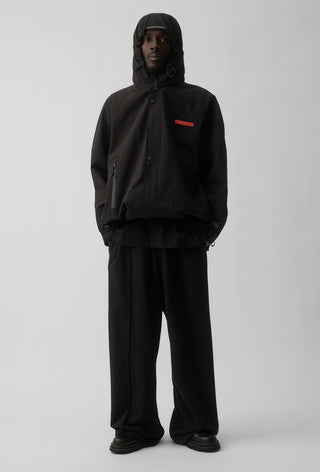 SYDNEY SWANS - SHORT WINDBREAKER JACKET - BLACK